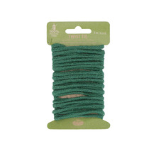 Bindetråd af metal, omviklet med bomuld og jute 5 m